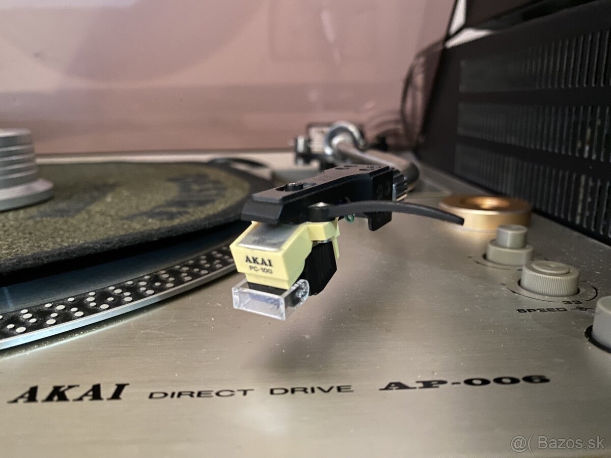 Akai Gramofón Direct Drive AP-006, ihla nová - 4