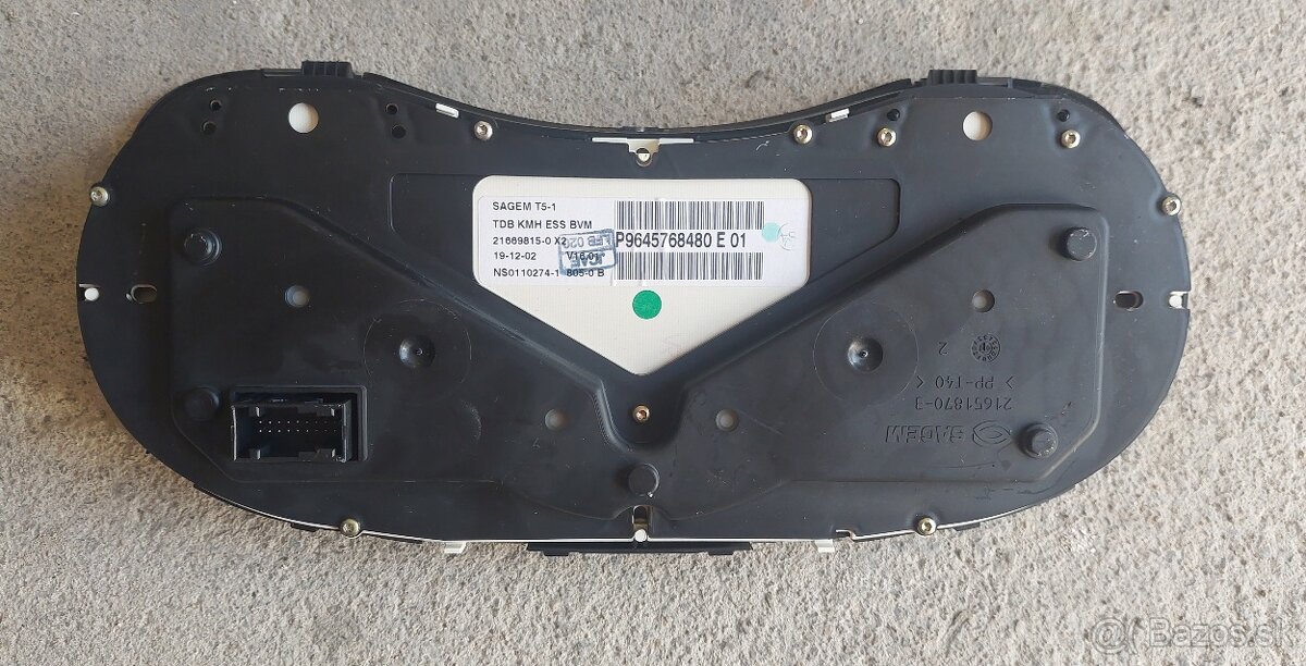 Peugeot 307 budíky - 4