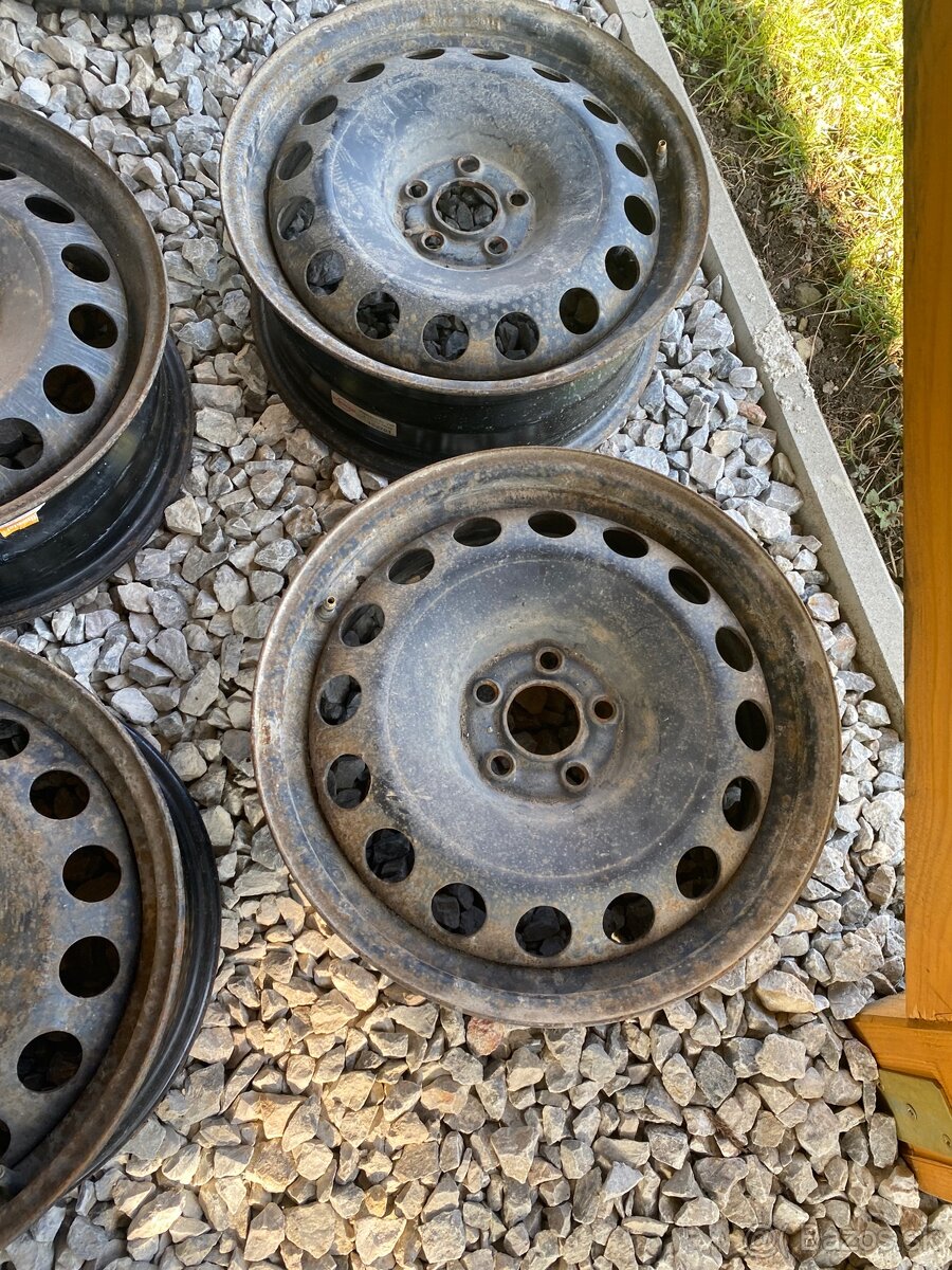 Plechové disky 5x100 r16 - 4