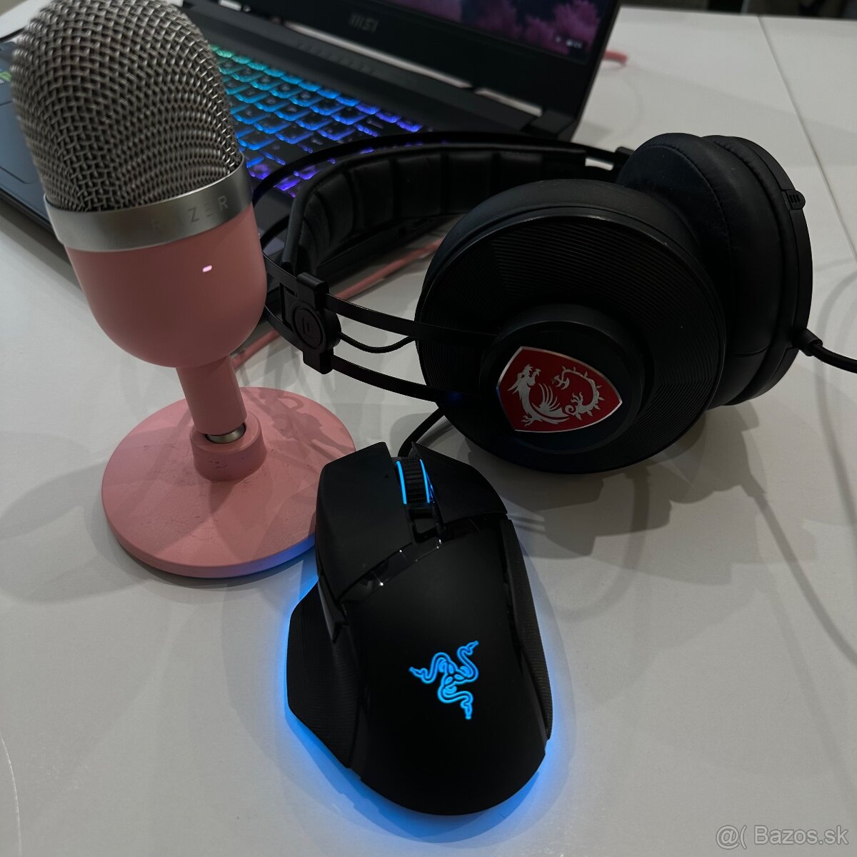 TOP herný set: MSI Katana 15 (RTX 4070) + Razer/MSI doplnky - 4