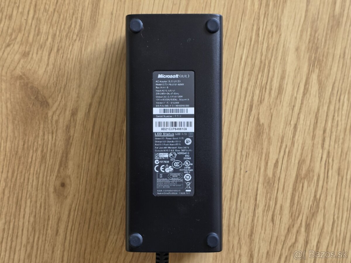 Originál napájací adaptér na Xbox 360 Slim - 4