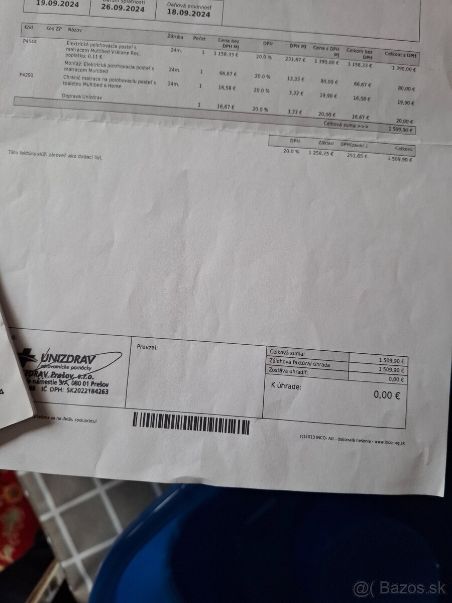 Polohovacia posteľ Multibed Home JD- H01- nepoužívaná - 4