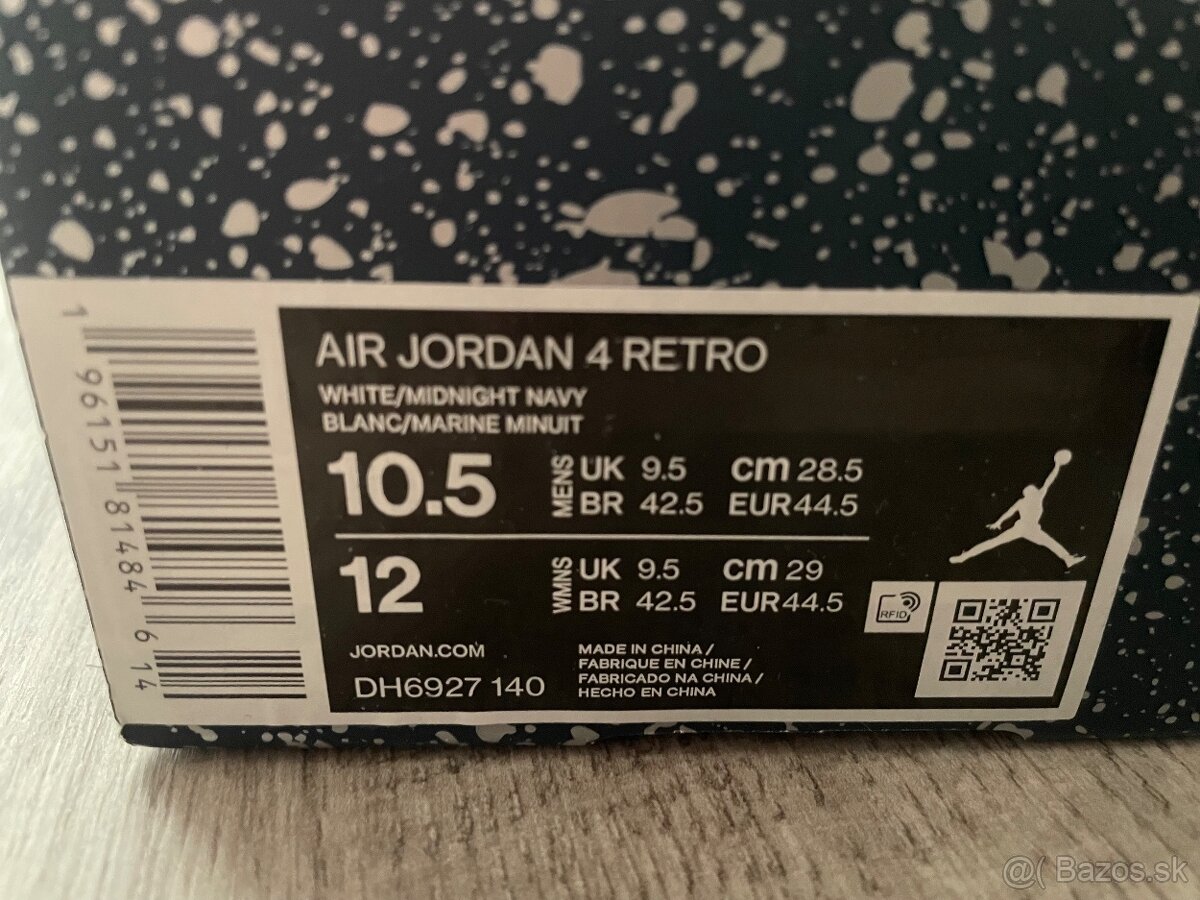 Air jordan 4 Mid Night Navy - 4