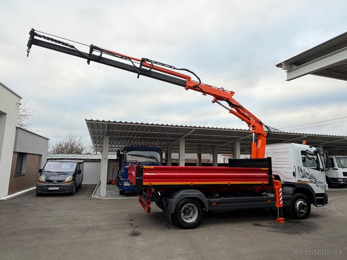 Mercedes-Benz Atego 1524 sklápač trojstr. hydraulická ruka - 4