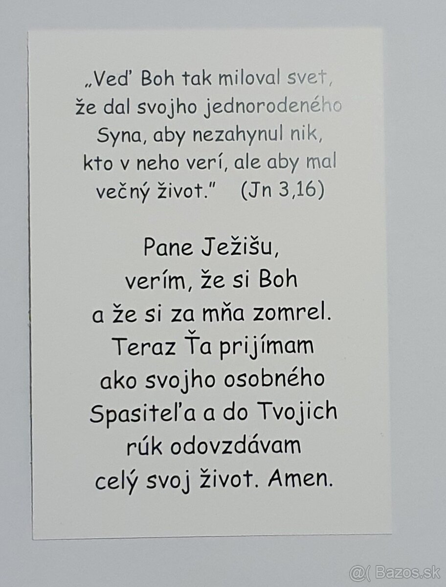 Predám pero s kresťanským textom - 4