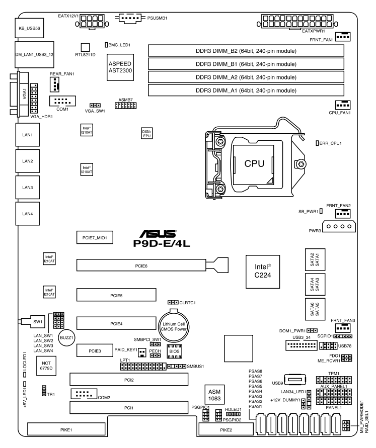 ASUS P9D-E/4L + ASUS PIKE 2008 - 4