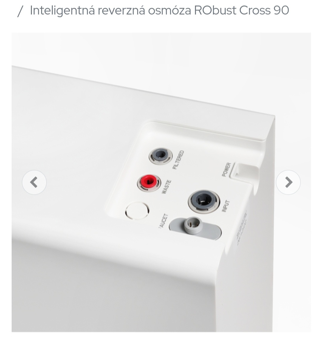 Inteligentná reverzná osmóza RObust CROSS 90 - 4