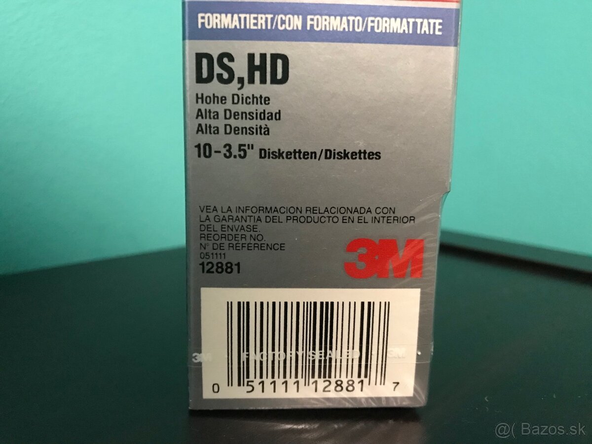 3,5" Diskety 3M 10+1 - 4