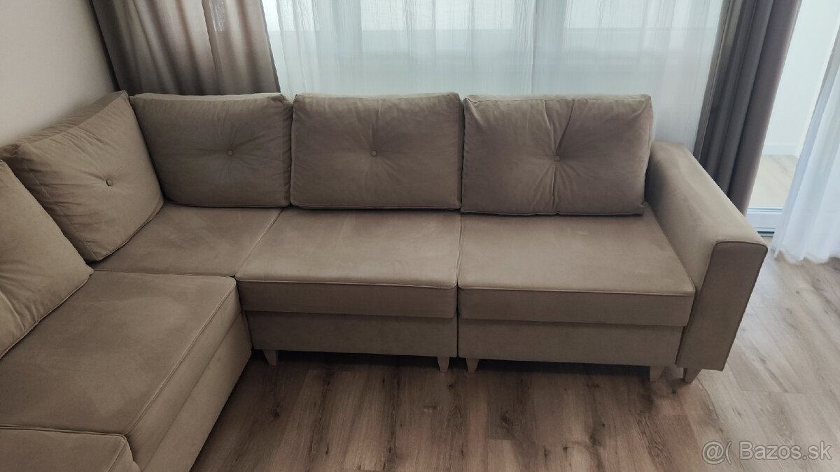 Veľká sdacia súprava tvar L - 4