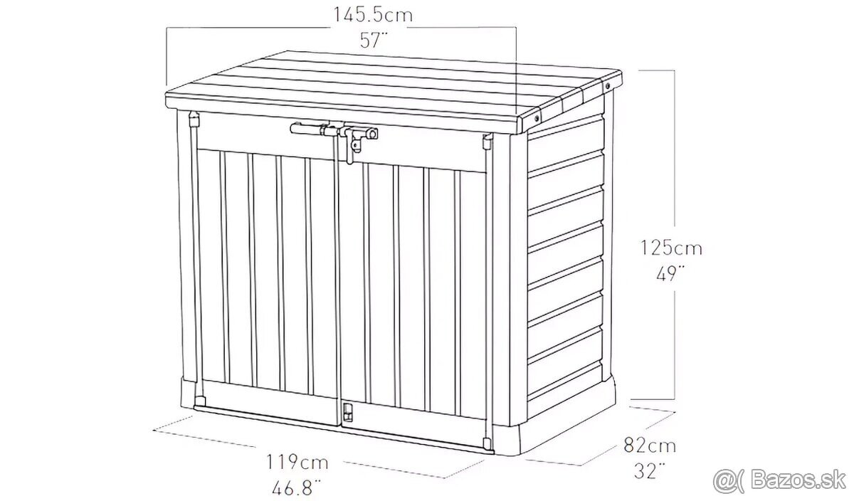 Záhradný úložný box Keter - 4