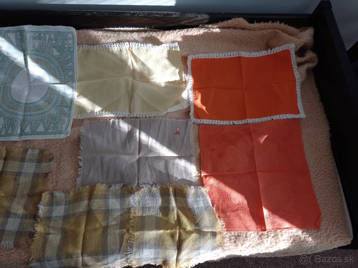 Prehoz na posteľ, prikrývka, deka, obrusy, obrúsky na dekorá - 4