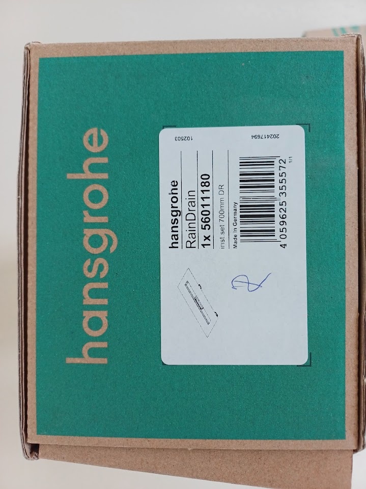 HANSGROHE 700 RAINDRAIN MATCH sprchový žľab a UBOX UNIVERSAL - 4