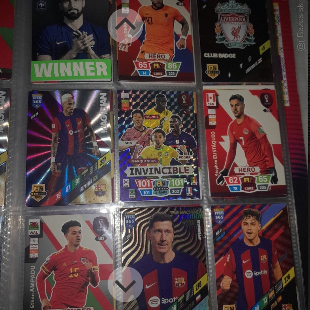 Futbalové karty+real madrid dres - 4