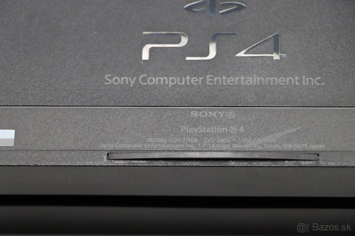 PS4 CUH-1116A + DualShock 4 + napájací kábel - 4