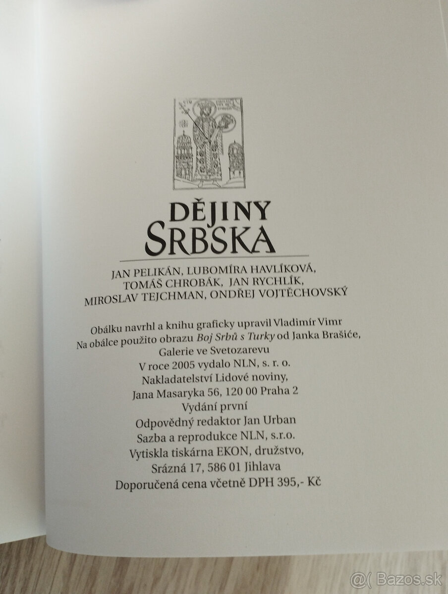 Dějiny Srbska (edice Dějiny států) - 4