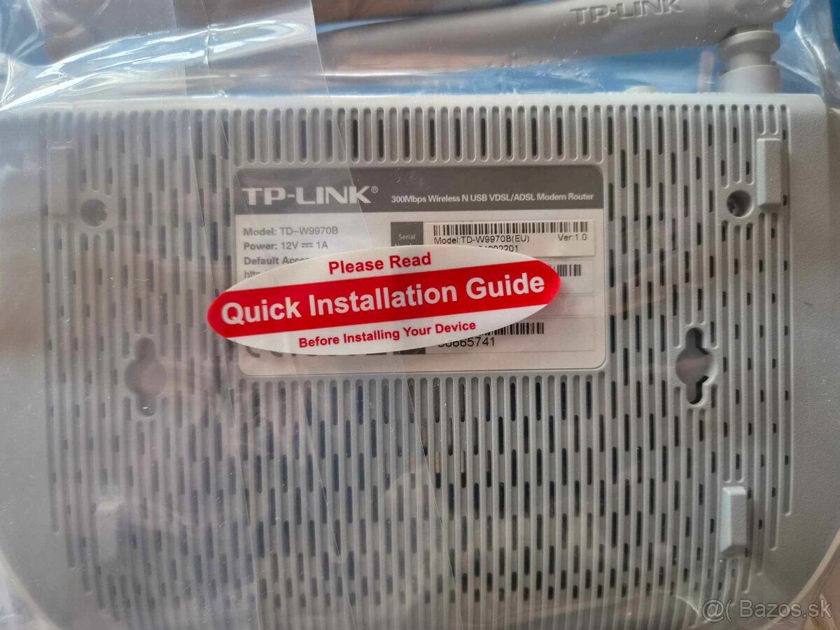 ADSL/VDSL router TP-Link TD-W9970B - nerozbalený - 4