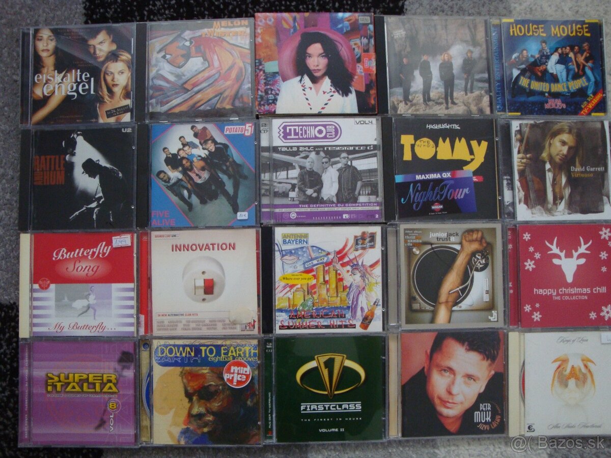 Originalne CD cca 130 ks - 4