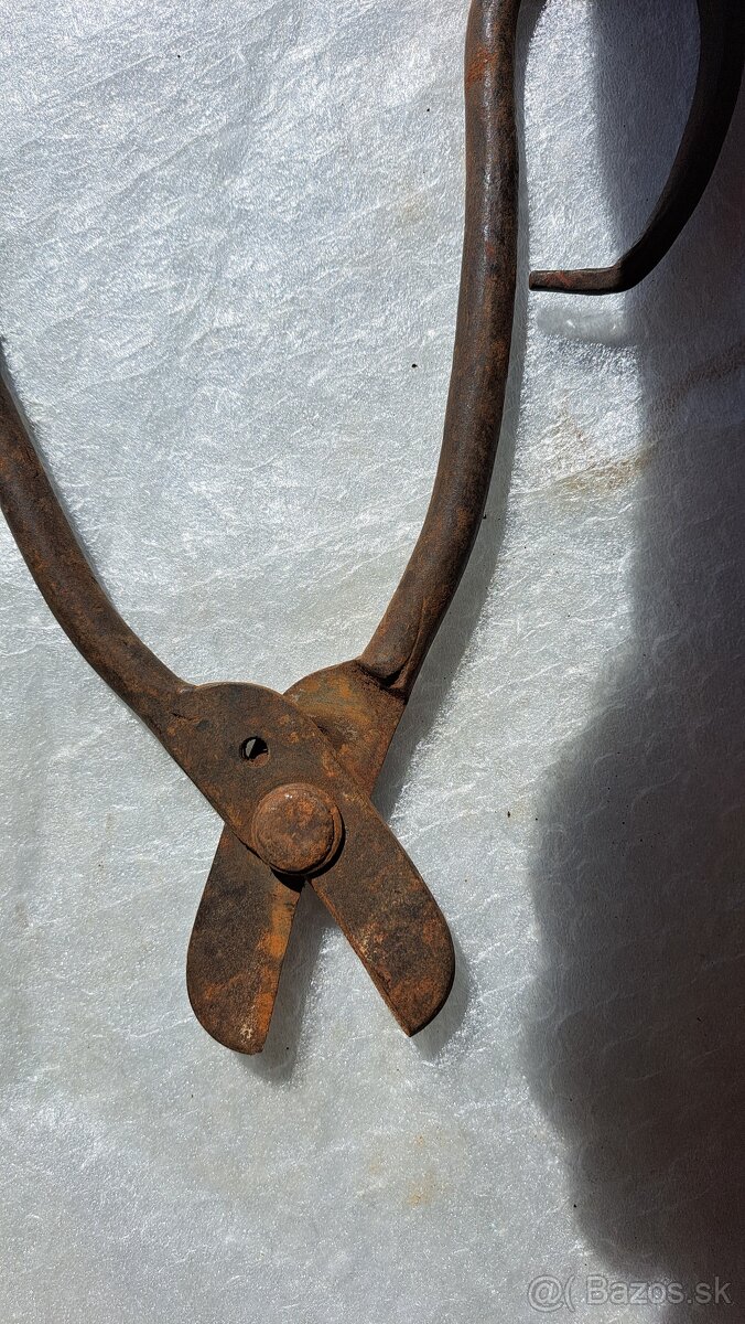 Veľké KOVÁČSKE NOŽNICE. - 4