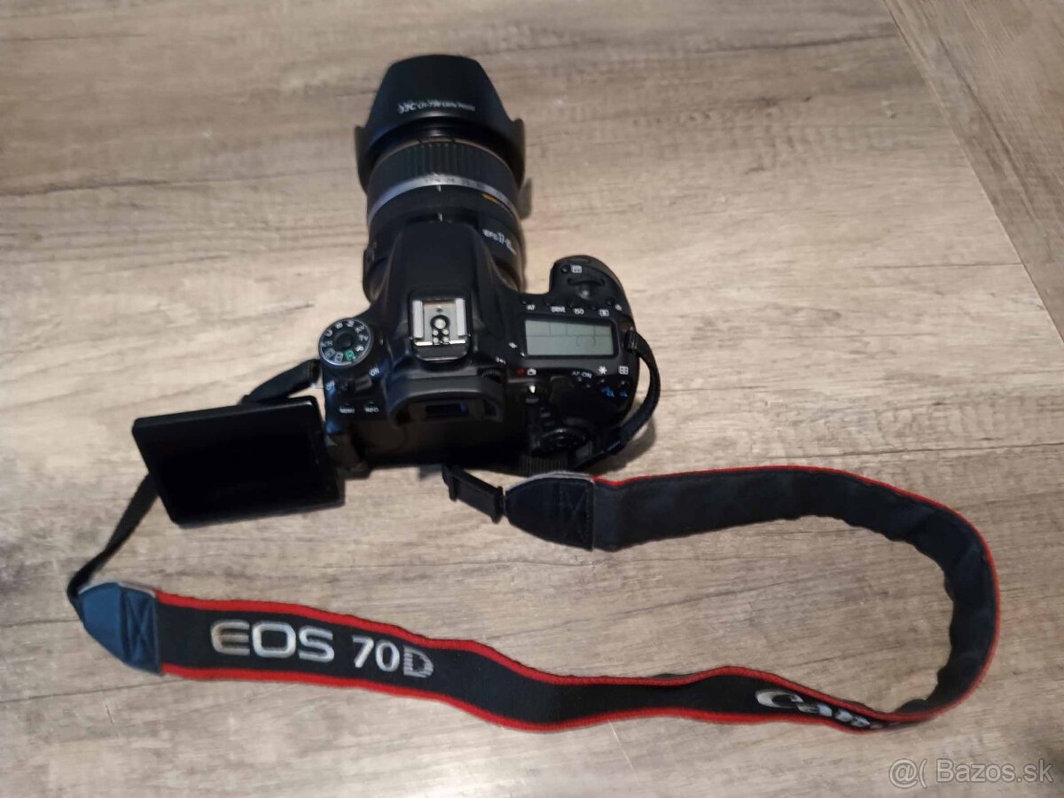 Predám Canon EOS 70D + obj. + prísl. - 4