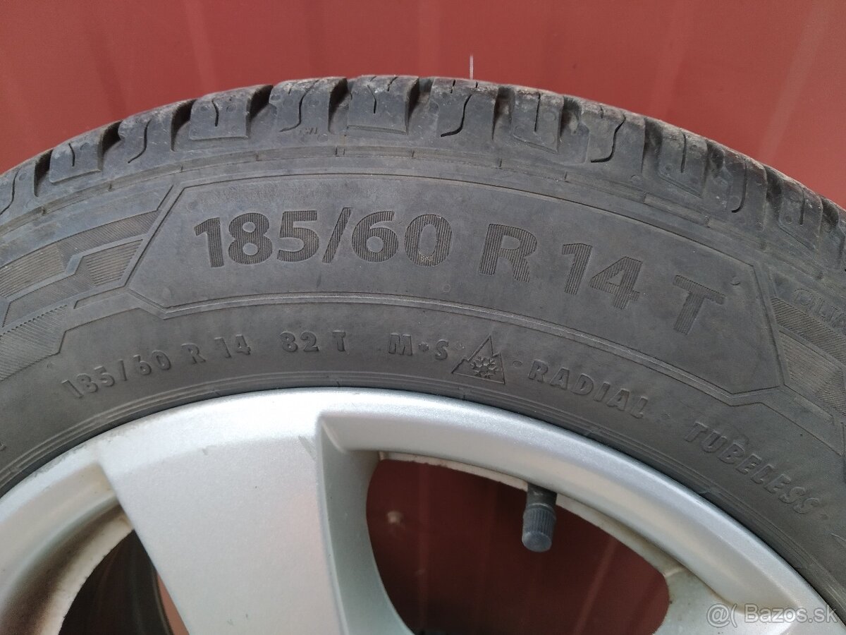 elektróny 5x100r14,originál Škoda - 4