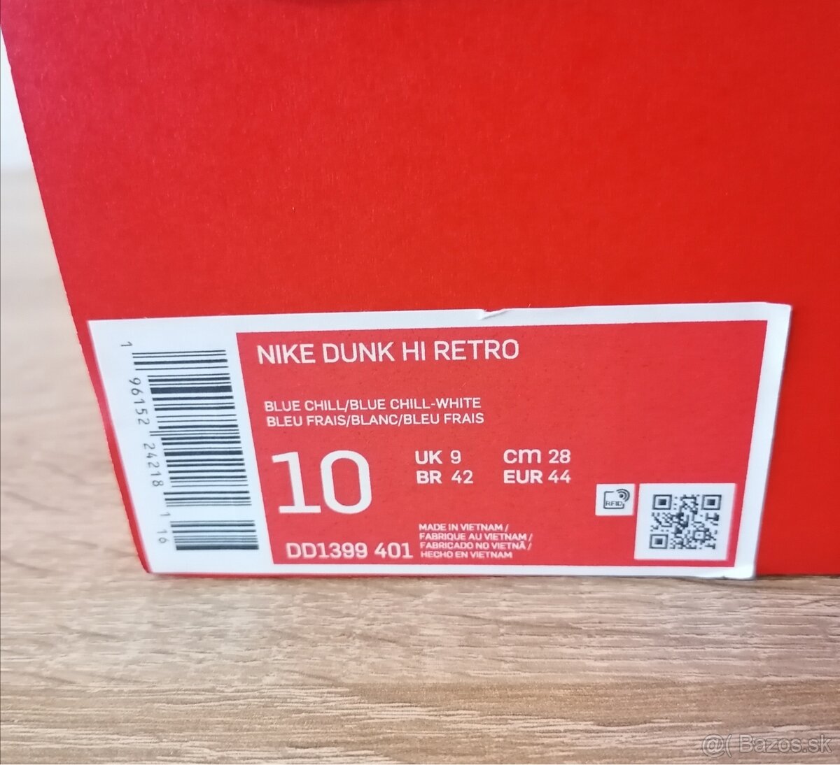 Nike Dunk Hi Chill Blue - 4