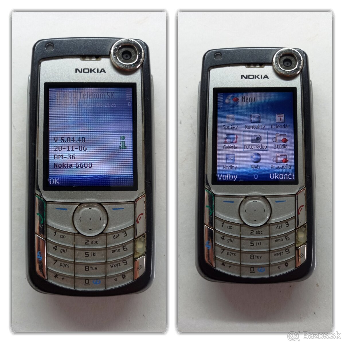 NOKIA 6681 RM-36 Tmavá Sivá - 4