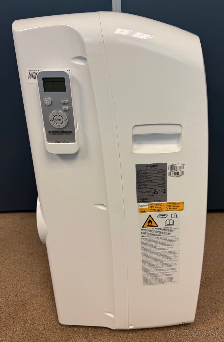 Mobilná klimatizácia Whirlpool PACW212CO, 1x použitá - nová - 4