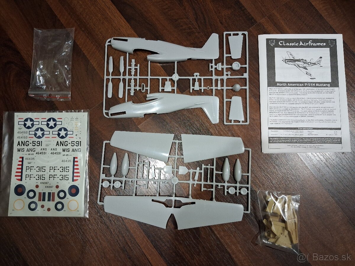 Predám plastikovy model P-51 H 1/48 - 4