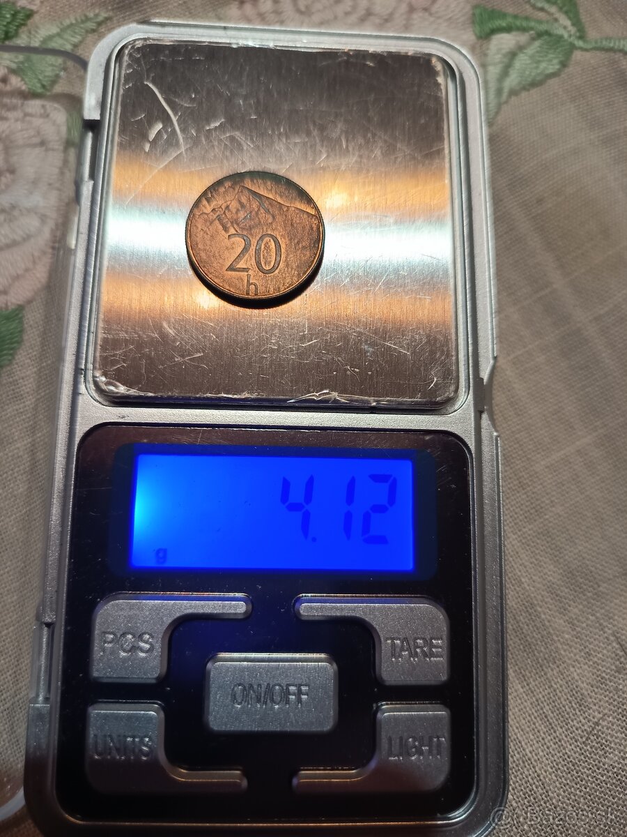 Kúpim skúšobné odrazky mincí SR - 4