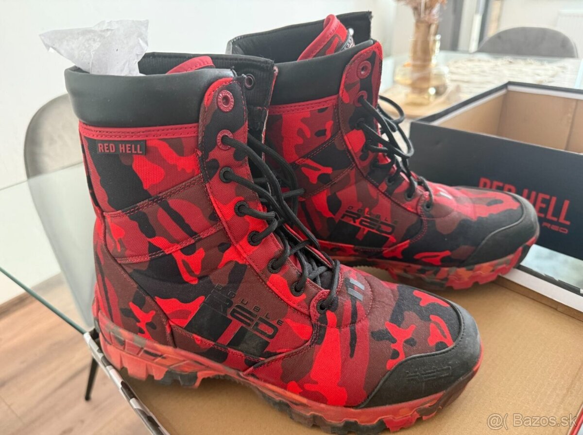 Predám celoročné topánky Double Red Boots RED HELL™ - 4