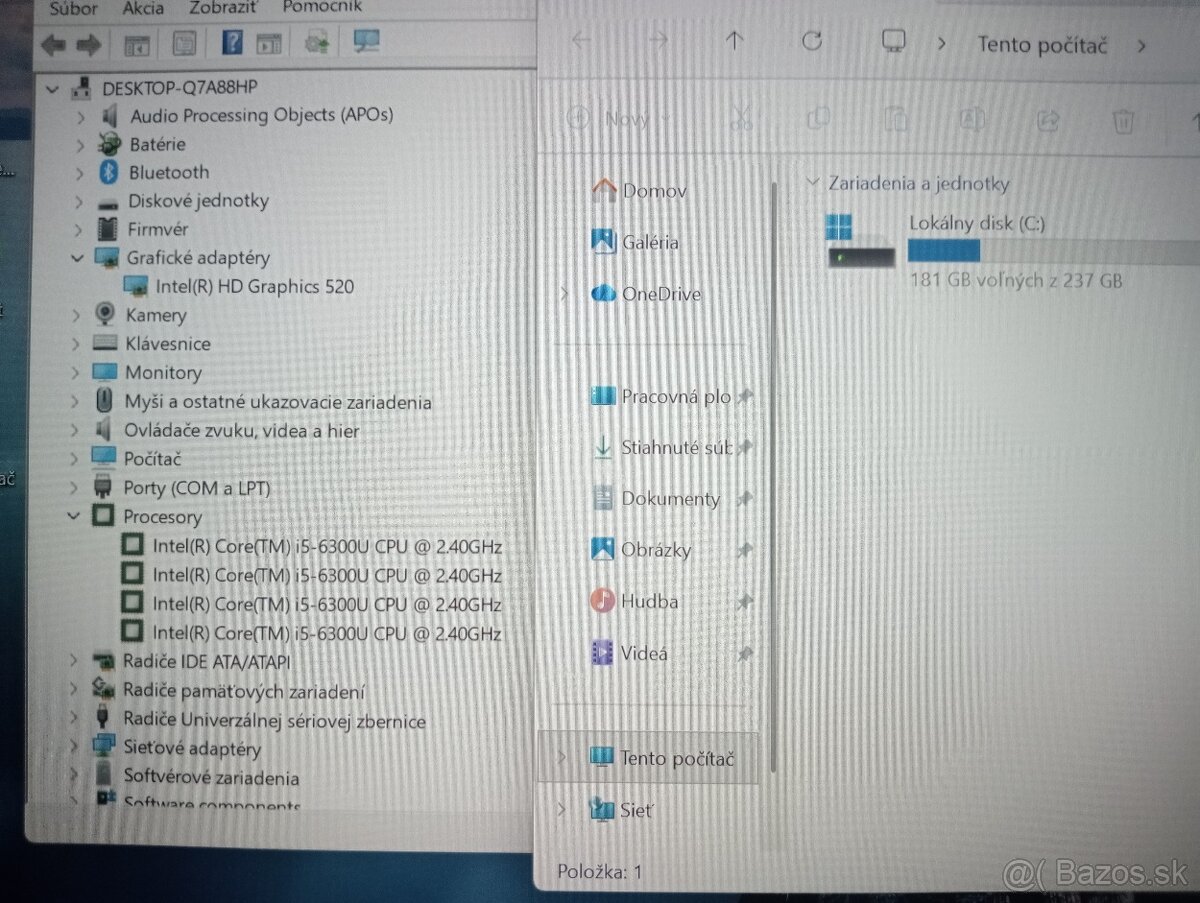 Lenovo Thinkpad T460 , Intel core i5 , ssd ,16gb ram , WIN11 - 4