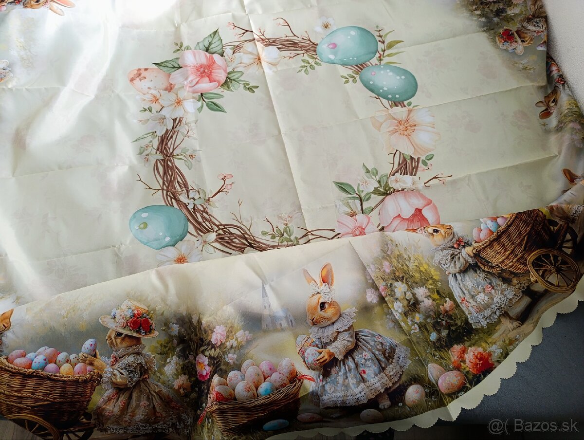 Veľkonočný obrus priemer 175cm - 4