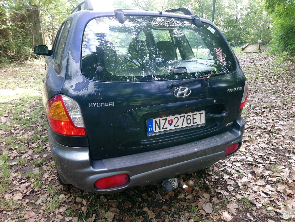 Hyundai santa Fe 2.4, 4x4, benzín + plyn - 4