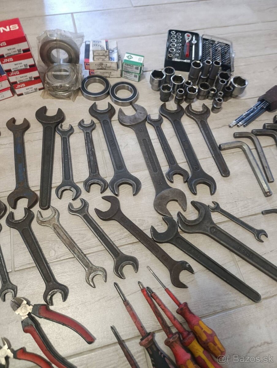 Náradie, ložiská, kľúče - 4