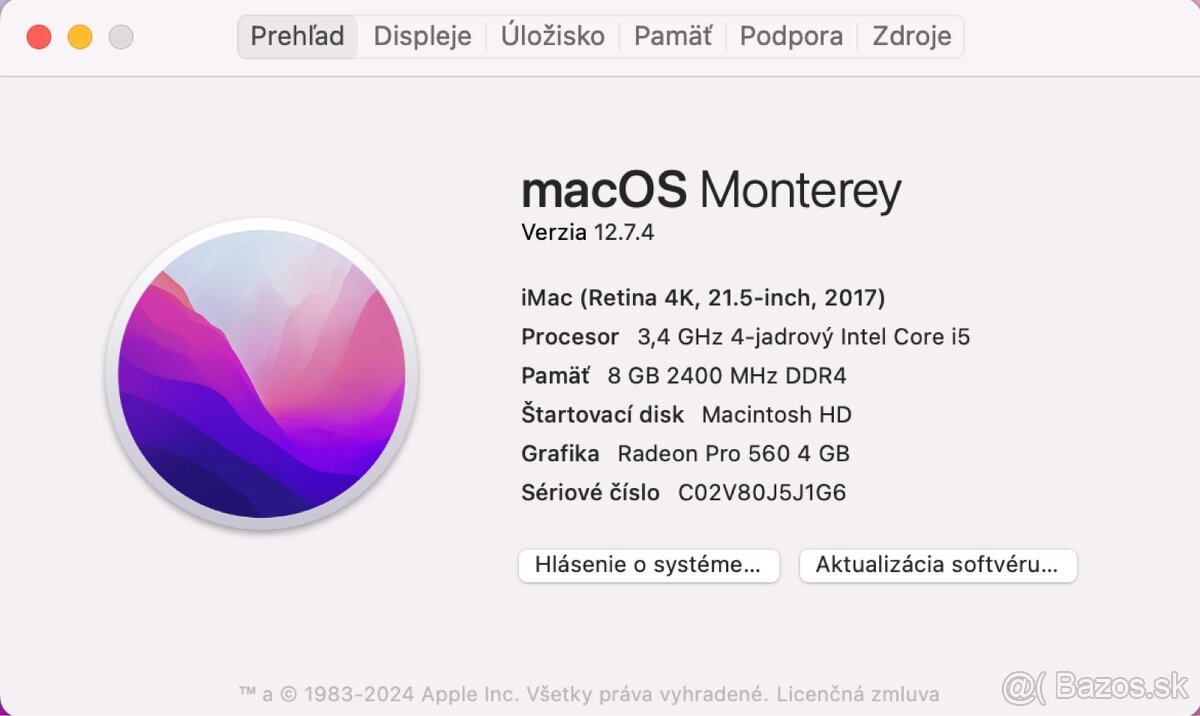 iMac 21.5 Retina 4K I macOS Monterey I 2017 - 4