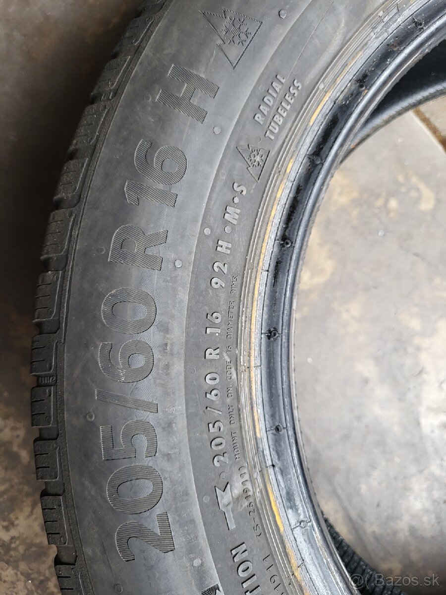 205/60r16 H,Continental - 4