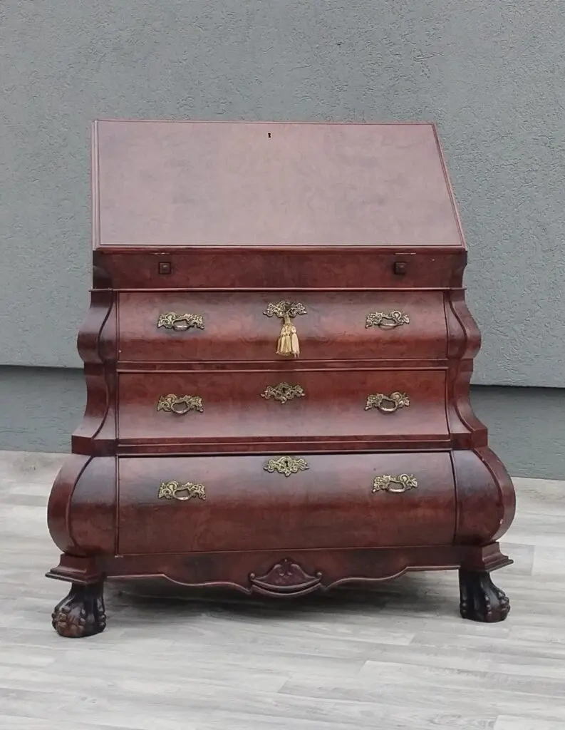 Stôl sekretársky starožitný “ BAROKO „. - 4