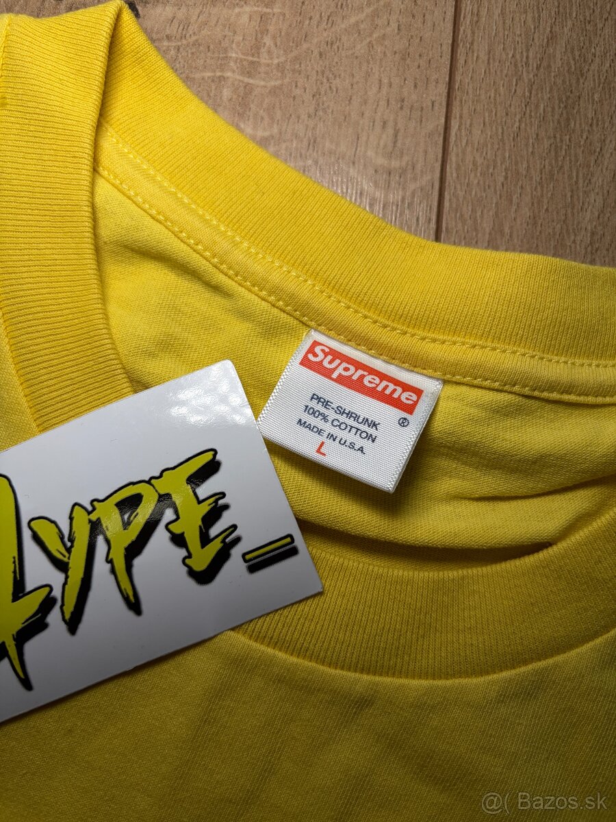 Yellow Supreme "Don't Touch My Shit Tee" - 4