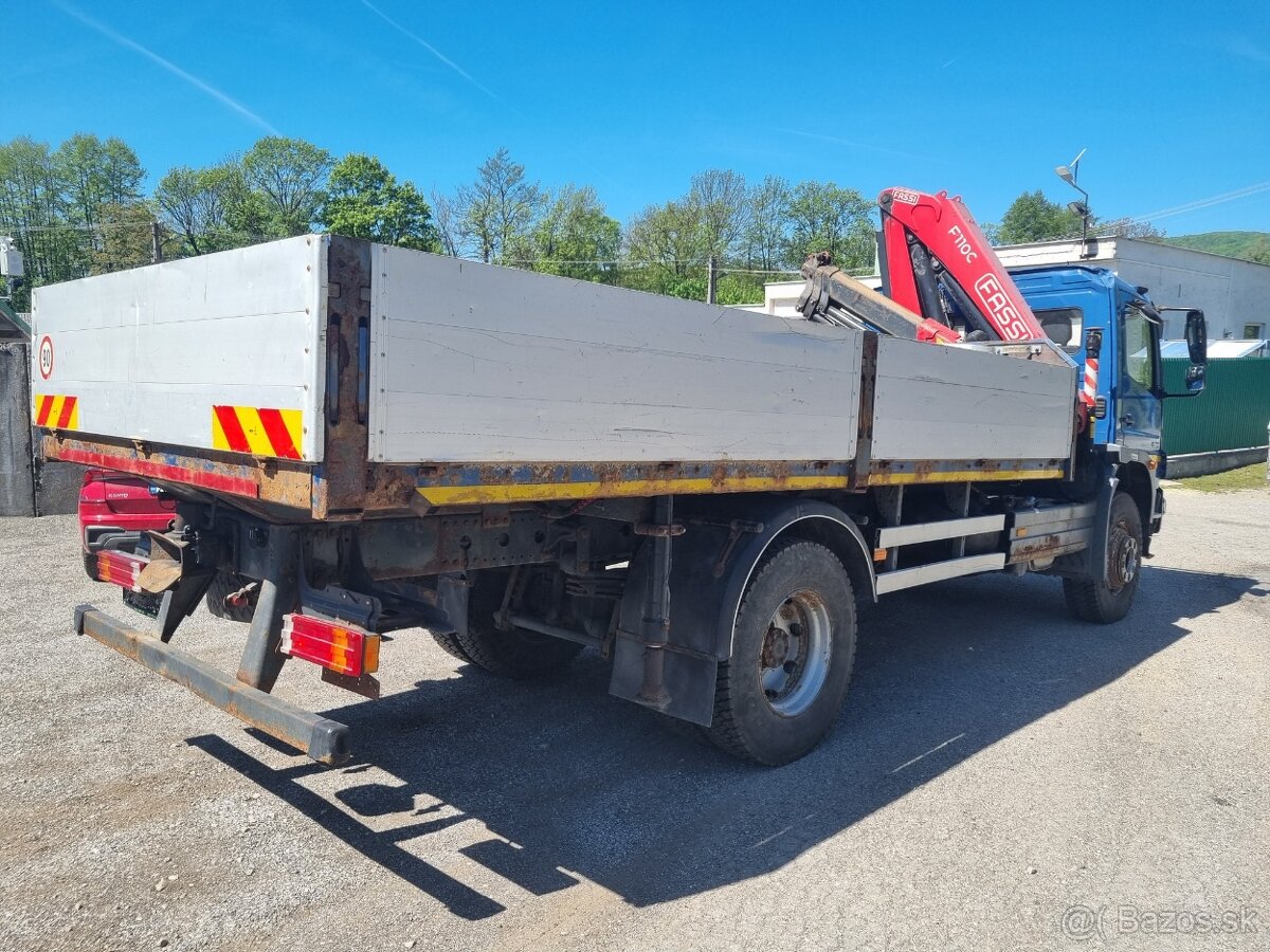 MERCEDES 1524 4x4 + FASSI 110 + diaľkové + navijak