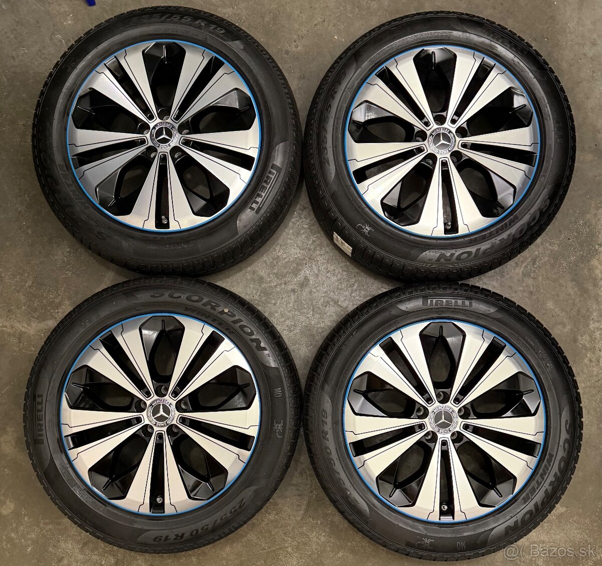 Zimná sada Mercedes Benz EQC W293 / N293 GLC W253 X253 - 4