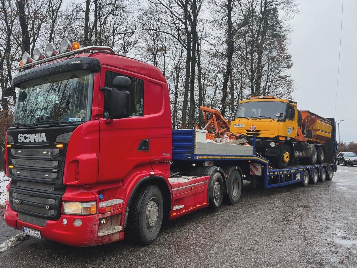 Preprava strojov podvalníkom ,odťah ,preprava tovaru - 4