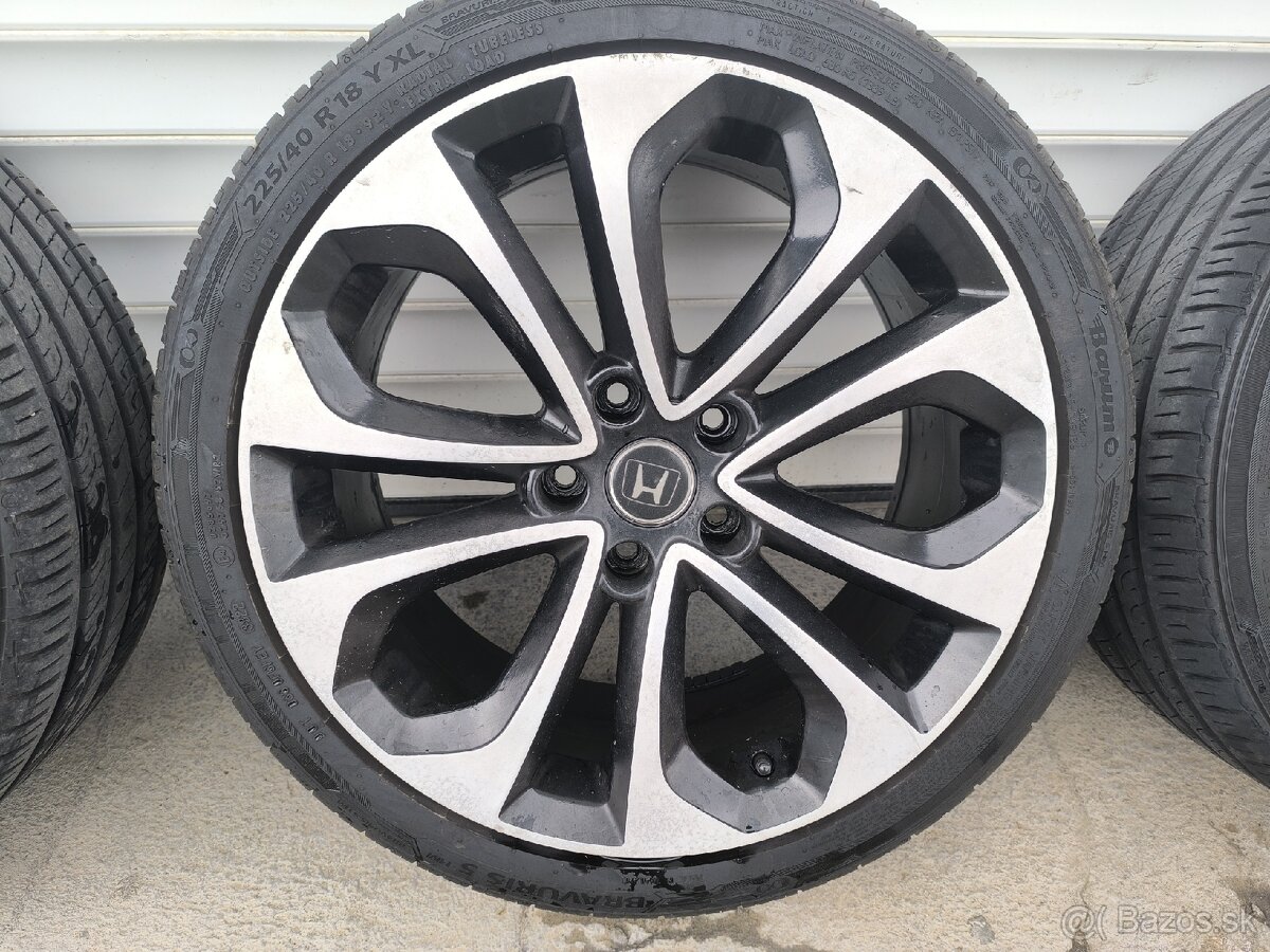 Elektróny 5x114,3 R18 + 225/40 letné pneu - 4