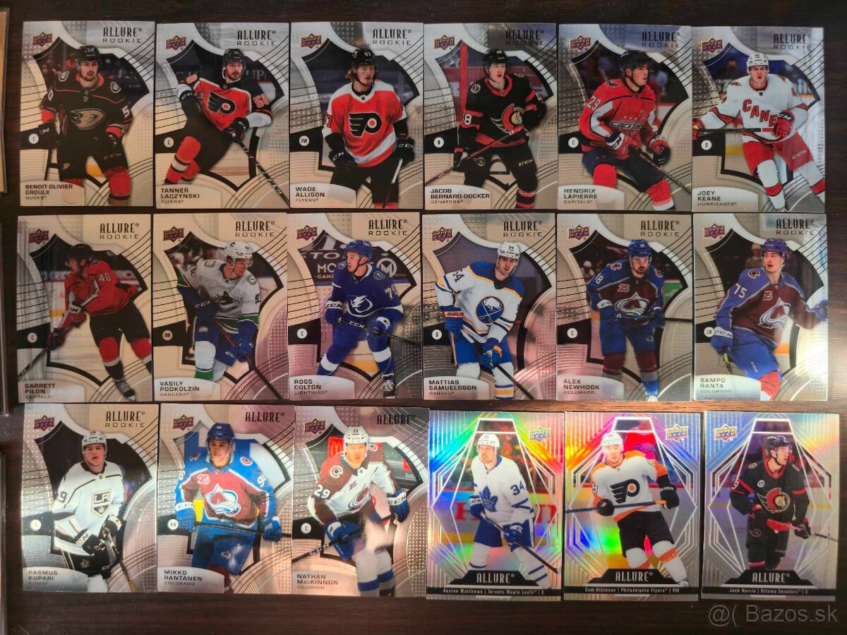 Predám hokejove kartičky NHL Black Diamond, Fleer, Allure - 4