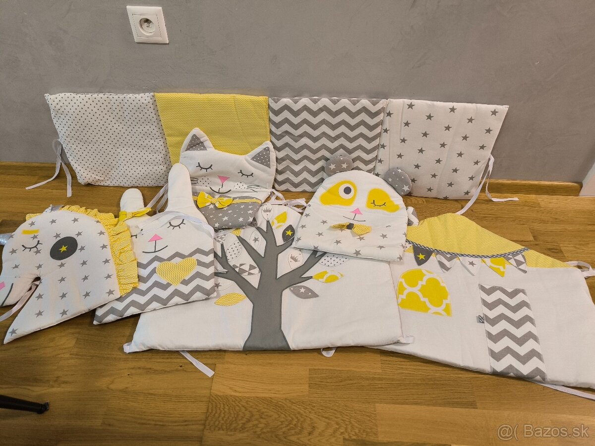 Detský mantinel do postieľky – XXL sada - 4