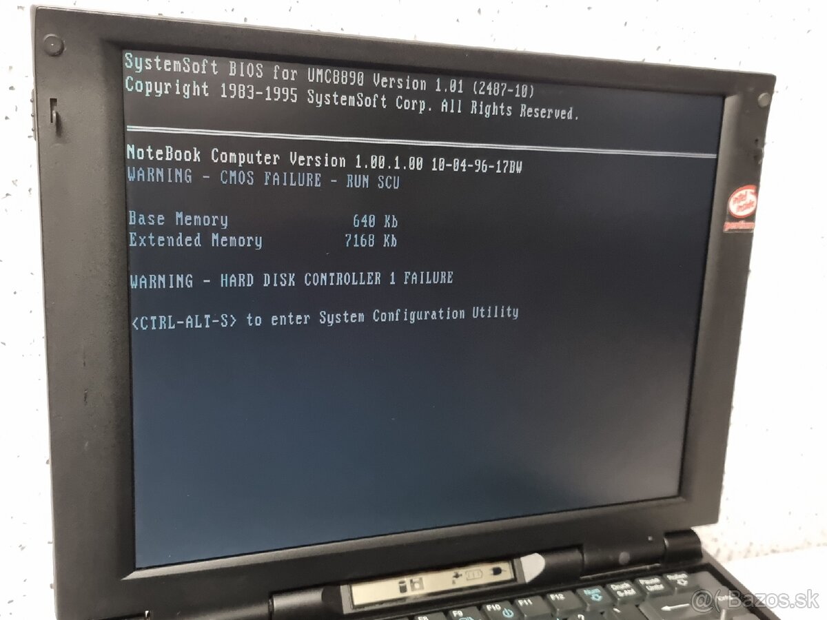 Model 862 GERICOM 》Retro HW 》starý laptop/notebook - 4