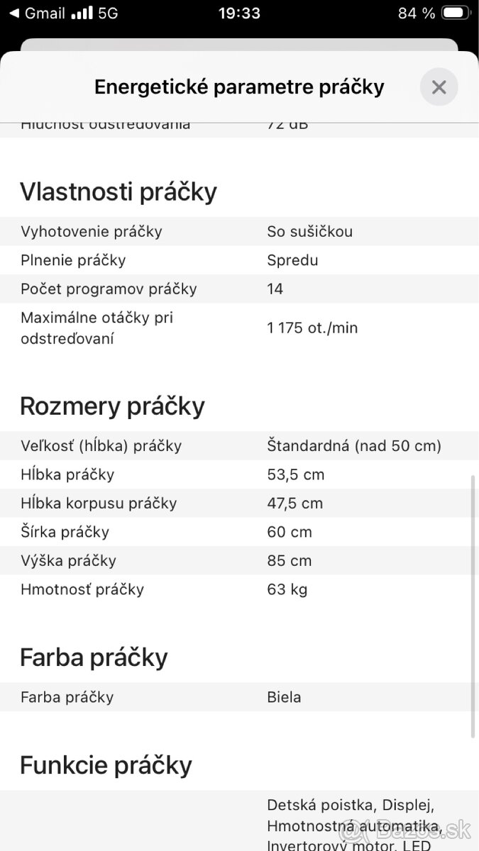 Práčka so sušičkou LG ešte rok záruka - 4