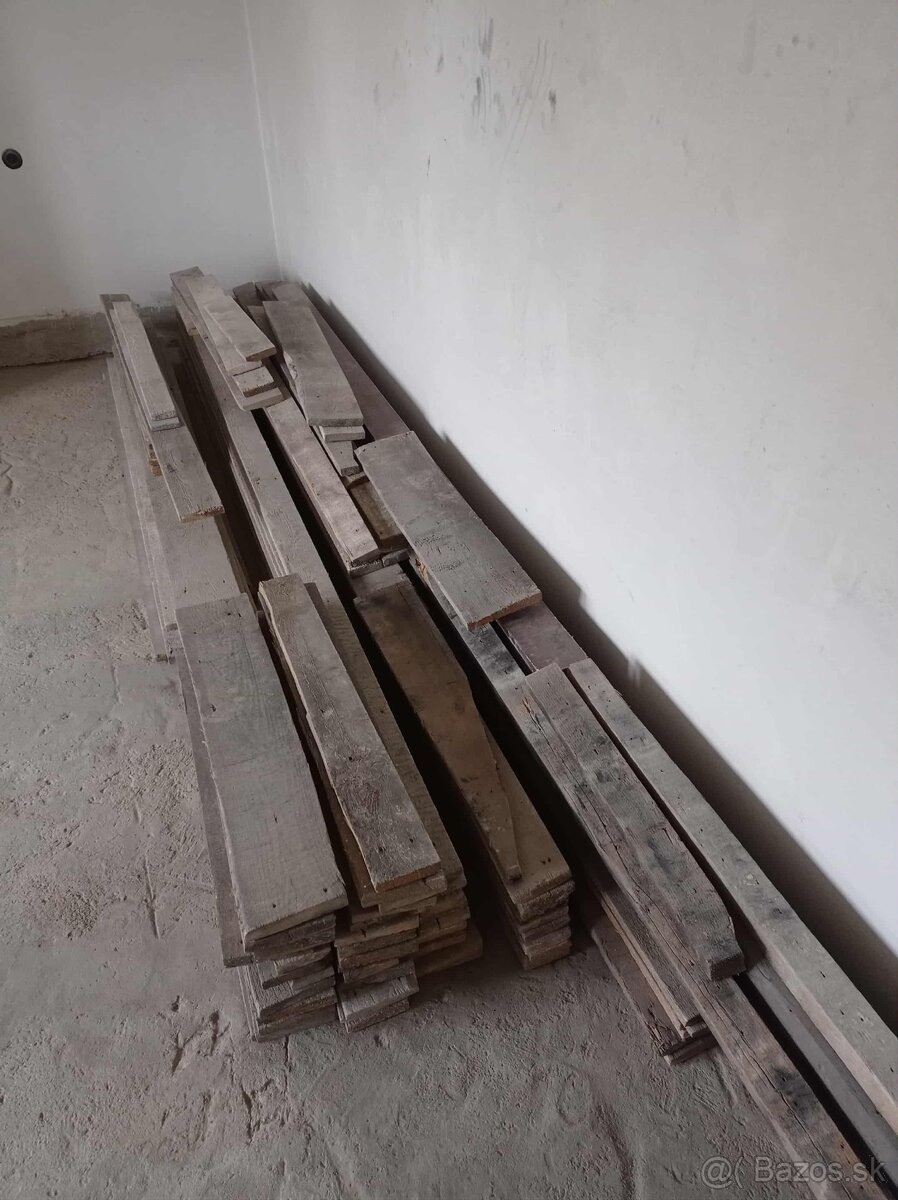 Stavebné rezivo, drevo, doska, lata, fošňa, foršňa, krytina - 4