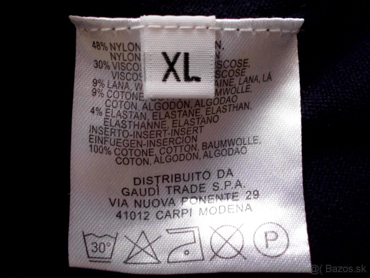 Gaudí pánsky sveter tmavodrý L - 4