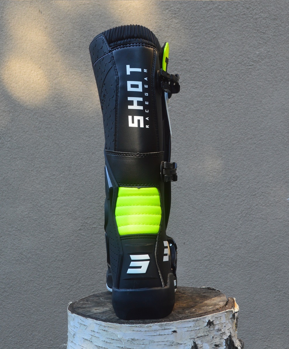 SHOT čižmy boty žlté biele čierne - 4