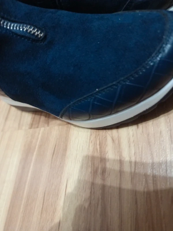 Tmavomodré vysoké tenisky - 4